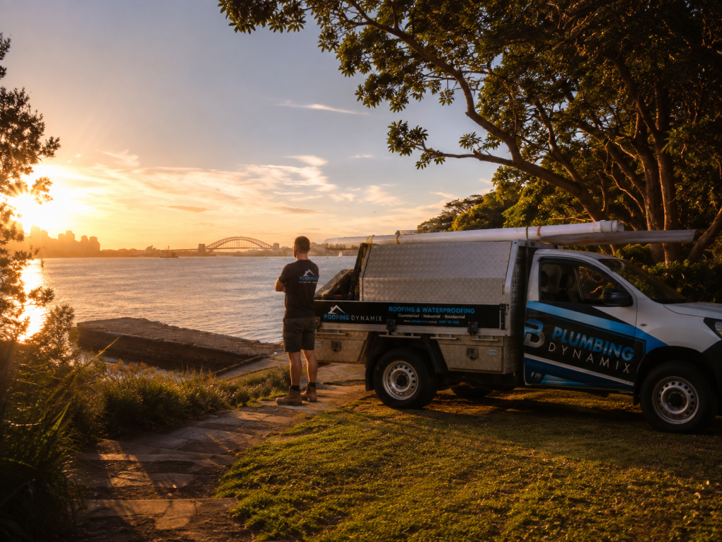 Building Leak Repairs Sydney specialist inspecting external water entry