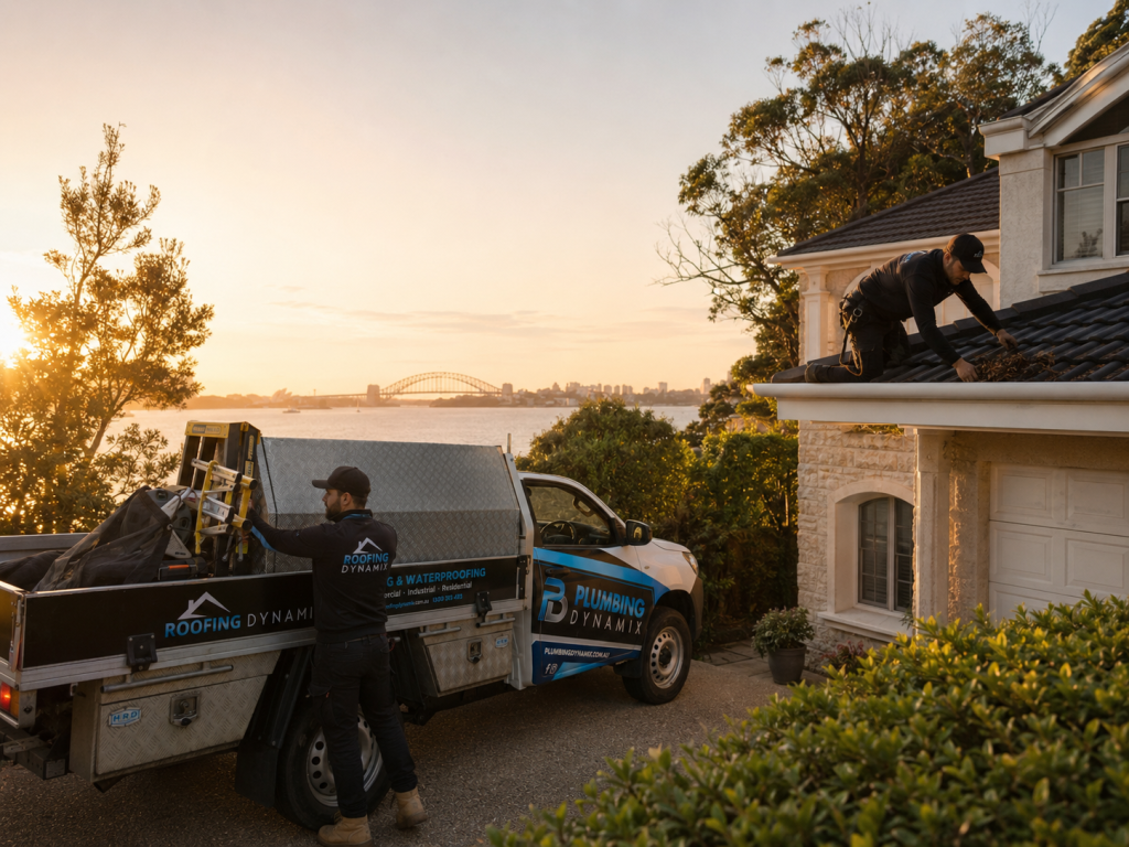 Roof Ventilation Installation Sydney specialist fitting a roof vent