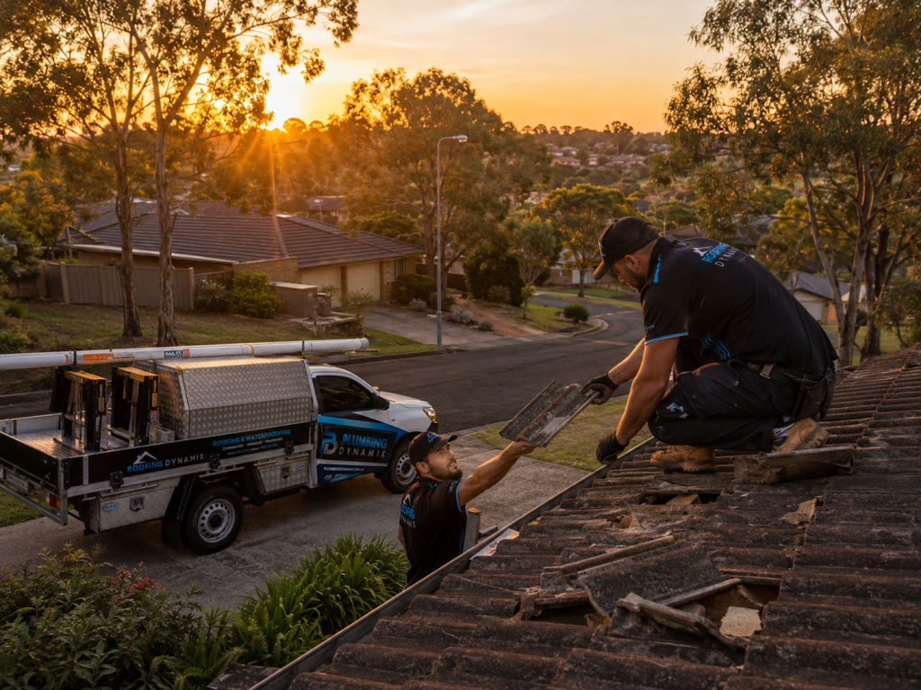 Roof Inspection Sydney assessment of Colorbond metal roofing and flashings