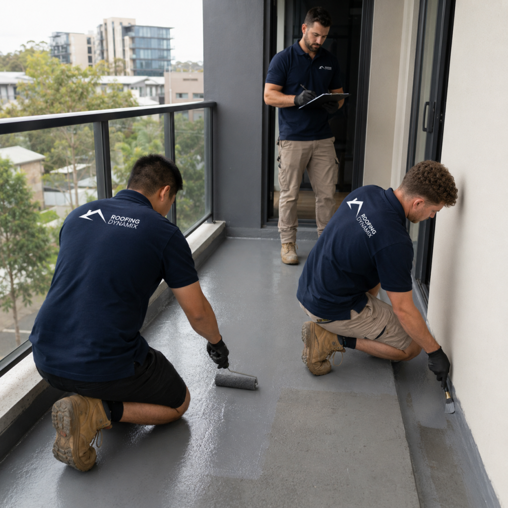 Insurance Roof Repairs Sydney professional assessing damaged Colorbond roofing