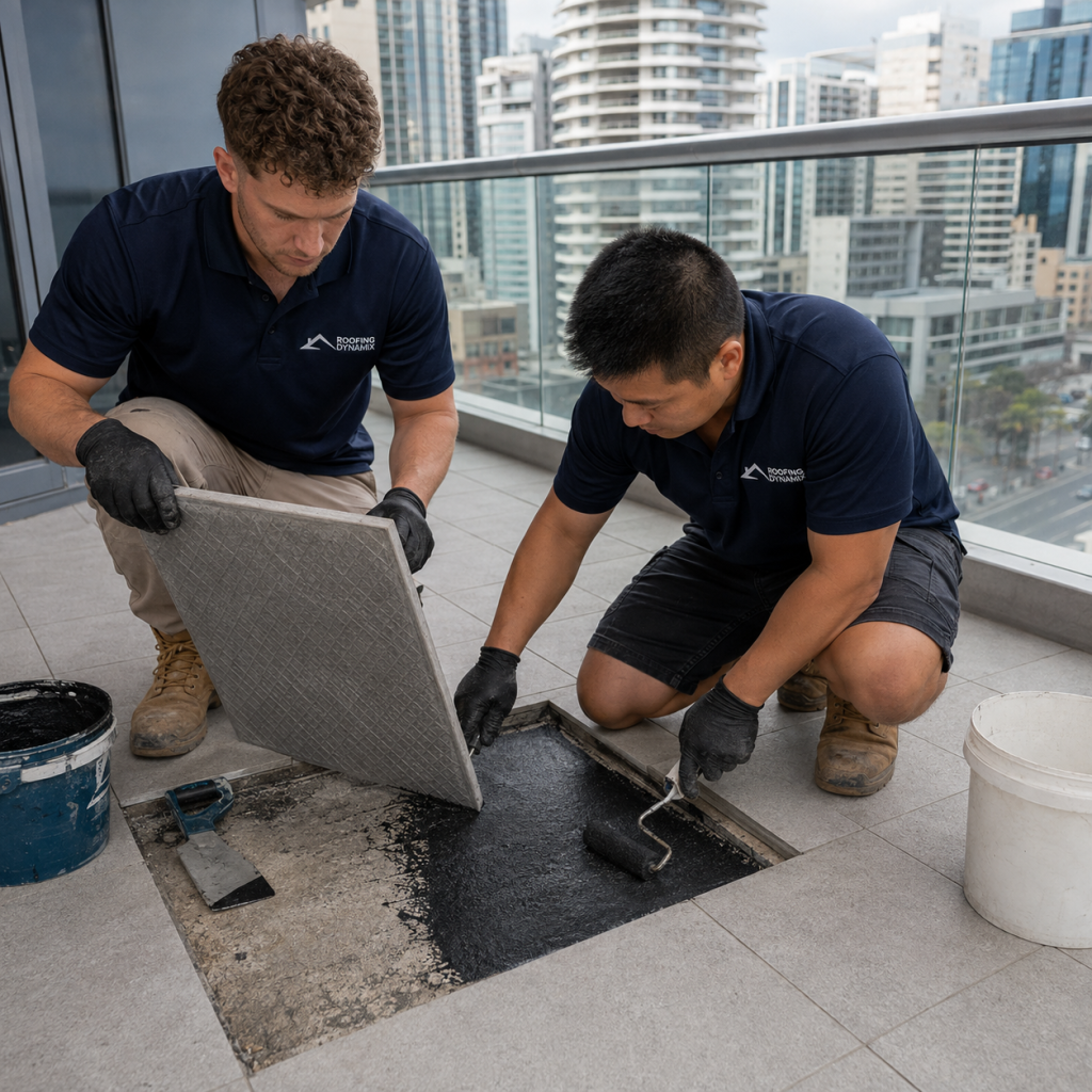 Metal Roof Repairs Sydney specialist replacing damaged Colorbond sheets