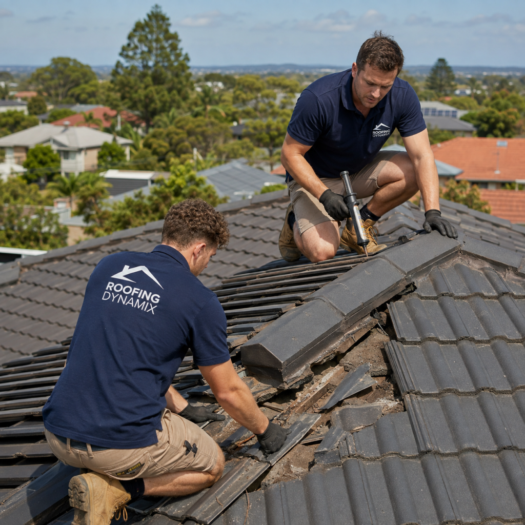 Water-Ingress Investigations Sydney specialist inspecting roof flashing